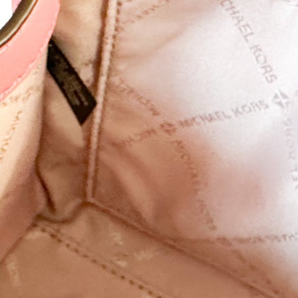 Michael Kors Sheila Small MINI Satchel Shoulder Crossbody Bag Tea Rose - Picture 14 of 15